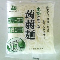 中川食品　米粉で作った蒟蒻麺